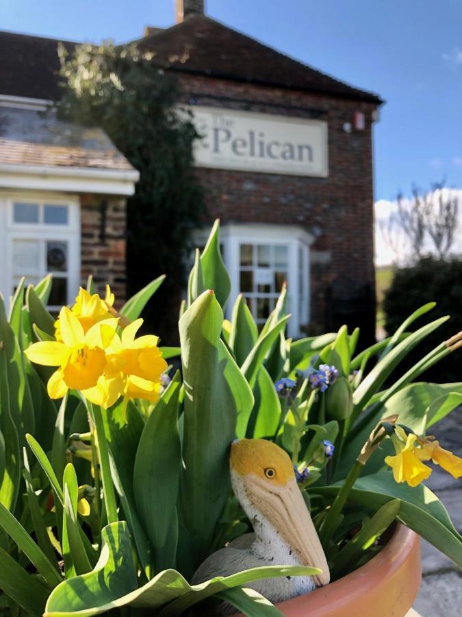 The Pelican Inn Froxfield  Buitenkant foto